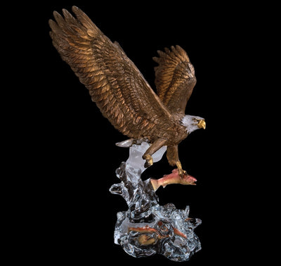 "Clear Waters" Eagle Sculpture