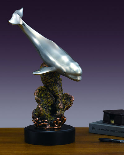 Beluga Whale Sculpture