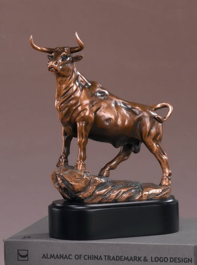 Proud Bull Sculpture