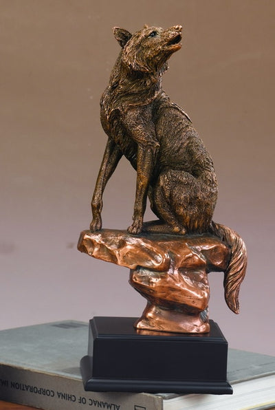 Wild Wolf Sculpture