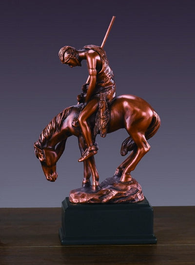 End of Trail Horse Sculpture