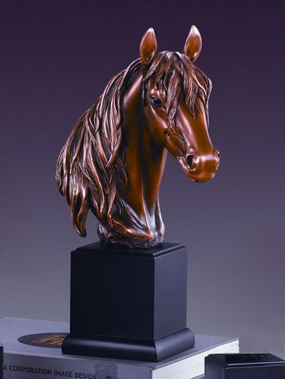 14.5" Horse Head Sculpture