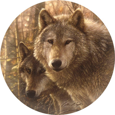 Woodland Wolves Companions Coasters