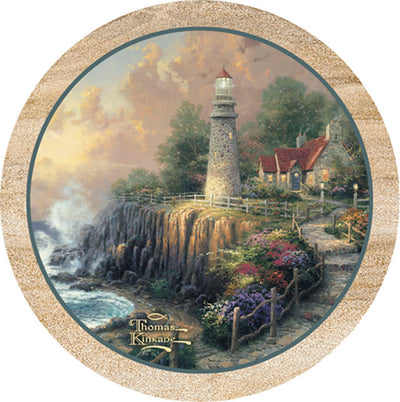 Lighthouse of Peace Coasters by Thomas Kinkade