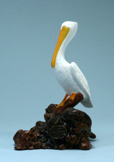 Purched Pelican Sculpture