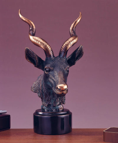 Antelope Head Sculpture