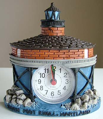 Seven Foot Knoll, Maryland Lighthouse Alarm Clock
