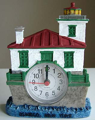 Oswego, New York Lighthouse Alarm Clock