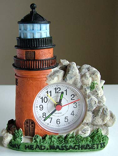 Gay Head, Massachusetts Lighthouse Alarm Clock