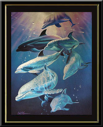 Artist: Christian Riese Lassen's "Dolphin Family"