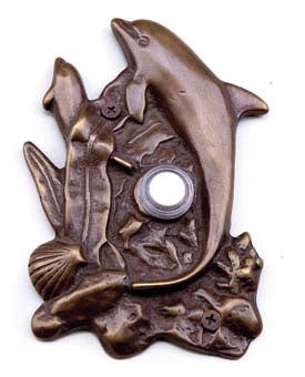 Bronze Dolphin Doorbell