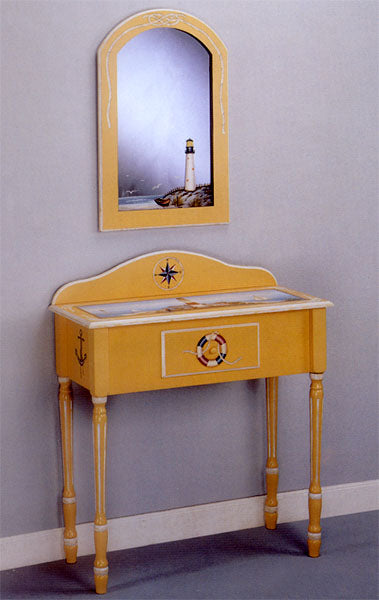 Lighthouse Console Table & Wall Mirror