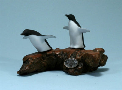 Double Penguin Sculpture