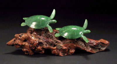 Sea Turtle Lovers Sculpture