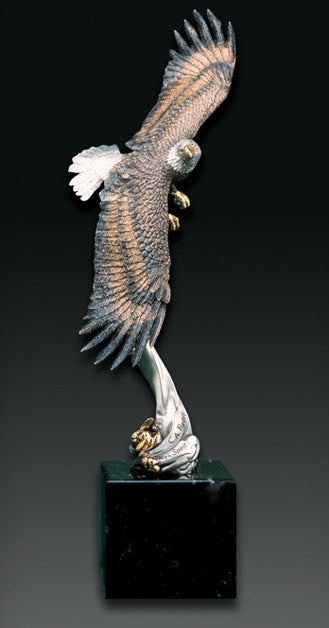 "High Spirit" Artist Proof Edition Eagle Sculpture