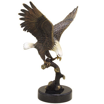 Medium Flying Eagle Sculpture