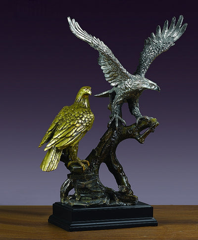 Eagle Friends Sculpture