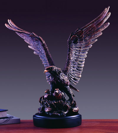 Eagle & Two Babies Sculpture