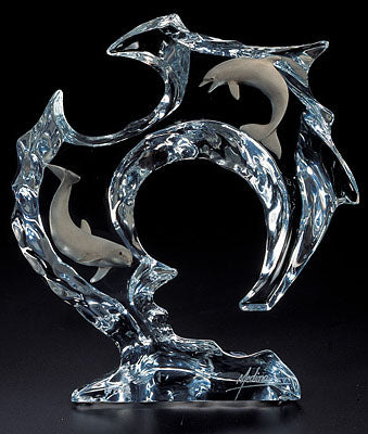 "Flow" Dolphin Sculpture