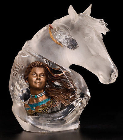 "Running Wind" Horse Sculpture