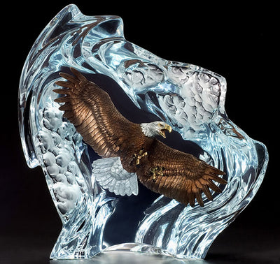 "Strength & Honor" Limited Edition Eagle Sculpture