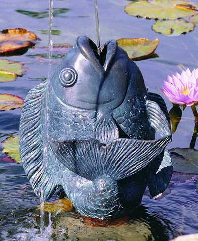20" Leaping Fish Fountain