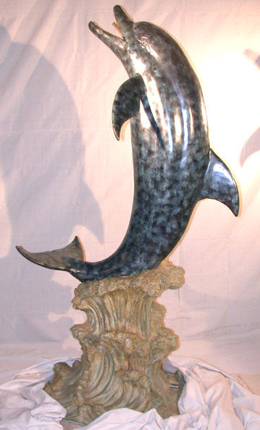 Large Leaping Dolphin Fountain