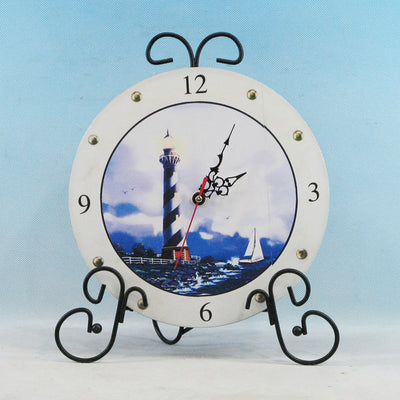 Lighthouse Clock with Easel Display