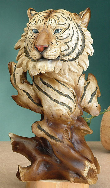 Tiger Bust Statue