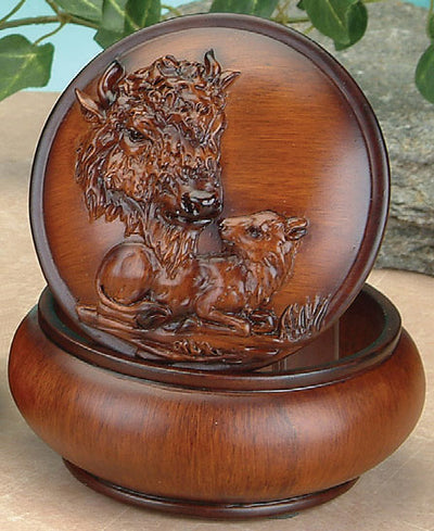 BUFFALO TRINKET BOX