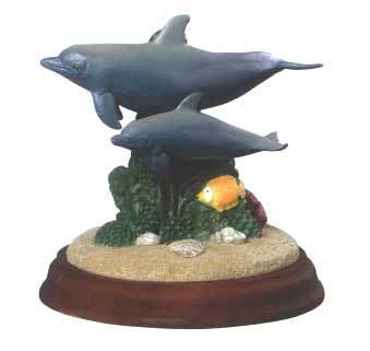 Dolphin Paradise Duo Figurine by Wyland