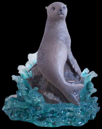 Wyland Baby Harp Seal. Limited Edition