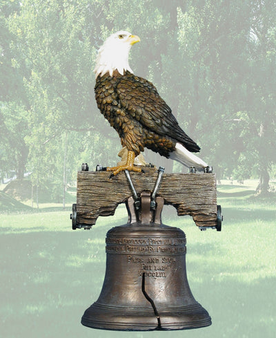 "Let Freedom Ring" Eagle Sculpture